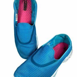 Skechers Go Walk 3 Womens Sz 10 Memory Foam Blue